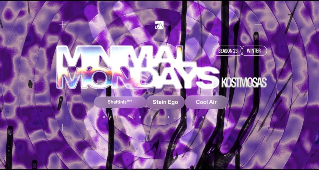 Minimal Mondays: Shaltinis (live), Stein Ego, Cool Air