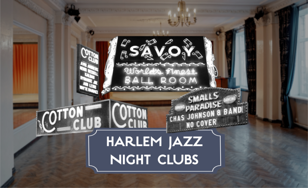 Harlem Jazz Night Clubs | paskaita + šokiai