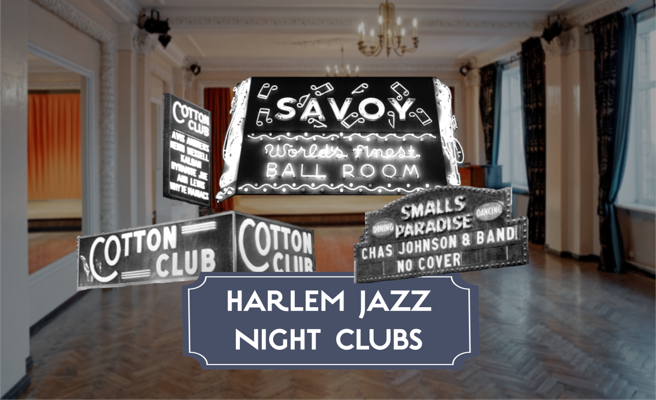 Harlem Jazz Night Clubs | paskaita + šokiai